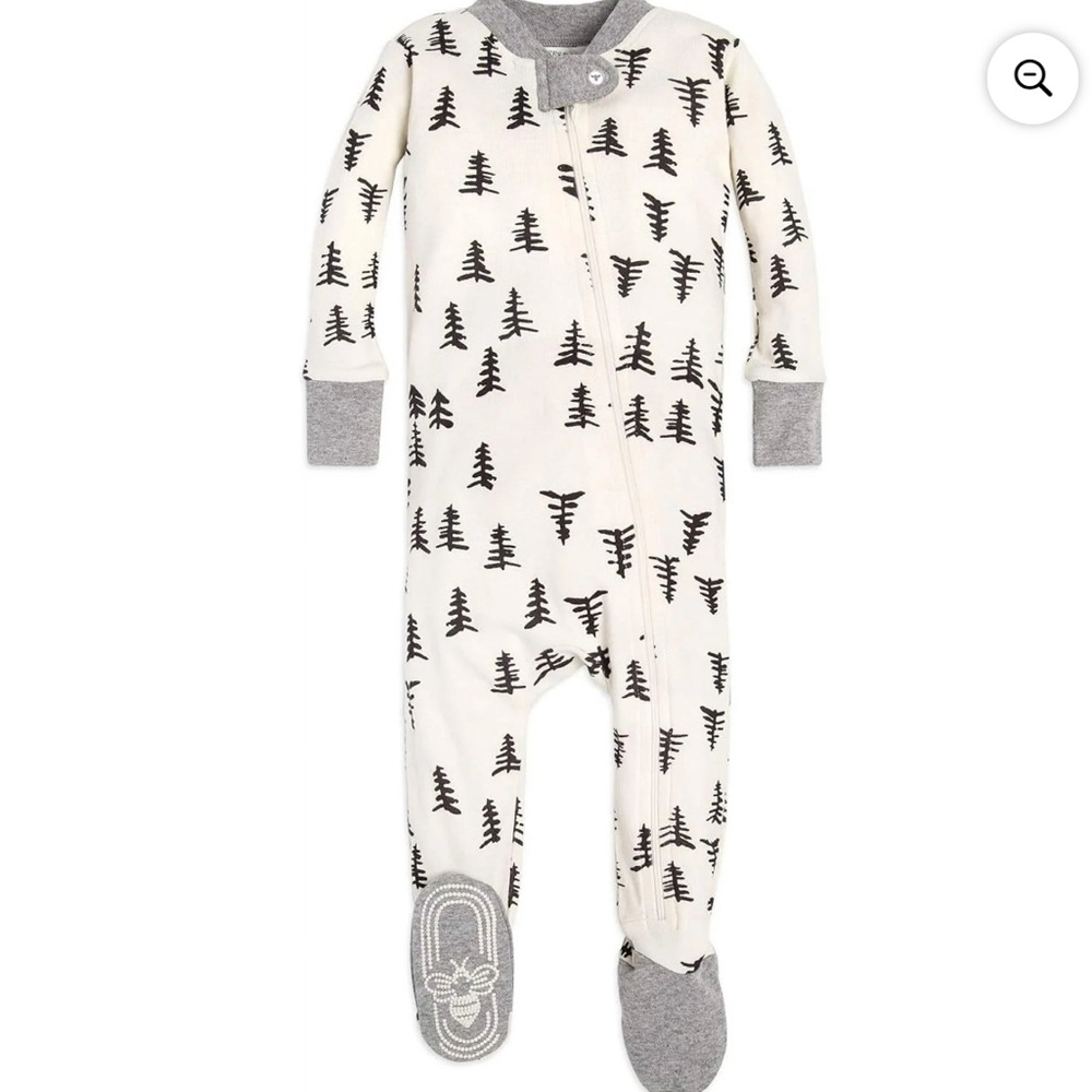 Burt’s Bee Baby Tree Pajamas